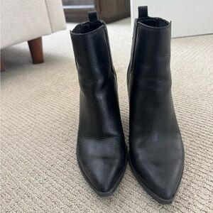 Marc Fisher Black Ankle Booties
